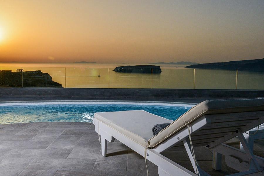 Our Villa Santorini Akrotírion Exterior foto