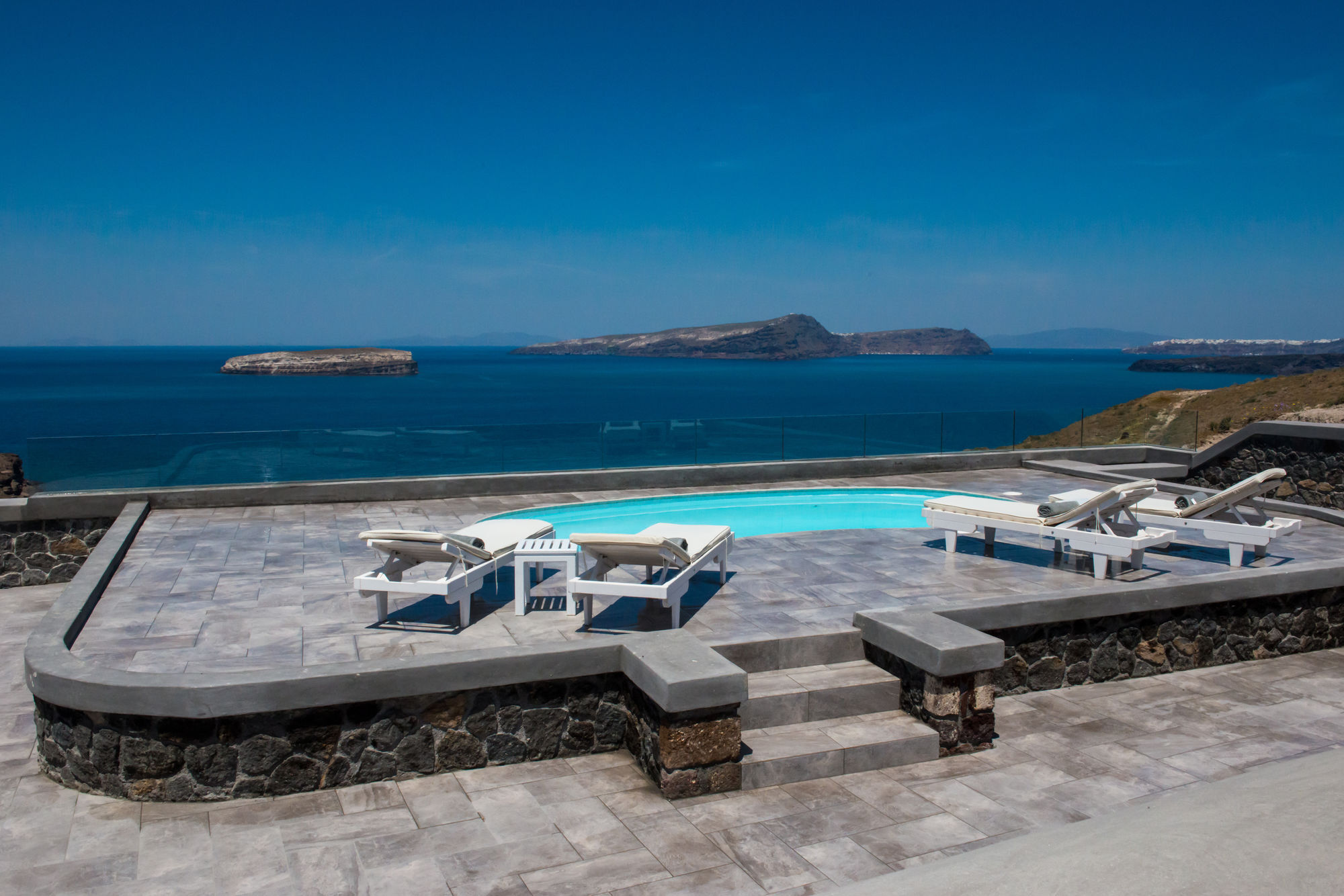 Our Villa Santorini Akrotírion Exterior foto